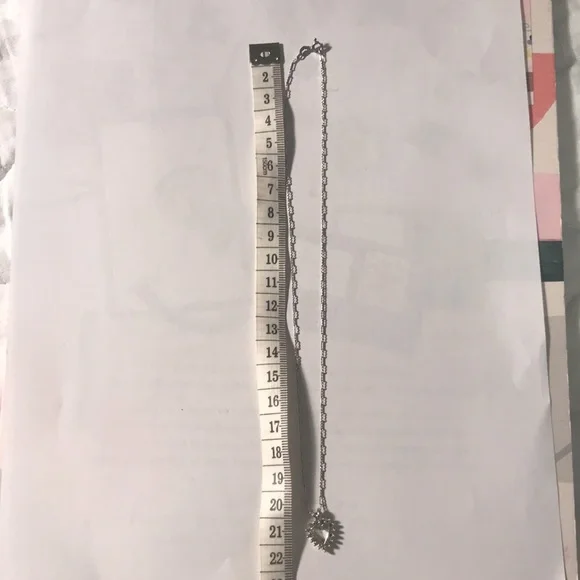 🎉5 for $10- Sterling silver necklace with heart pendant - Picture 5 of 5